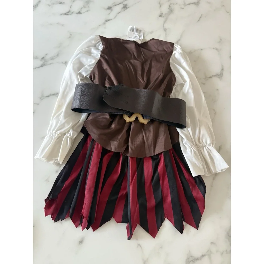 Pirates Of The Caribbean Kids 4-6 Small Halloween Costume Unisex